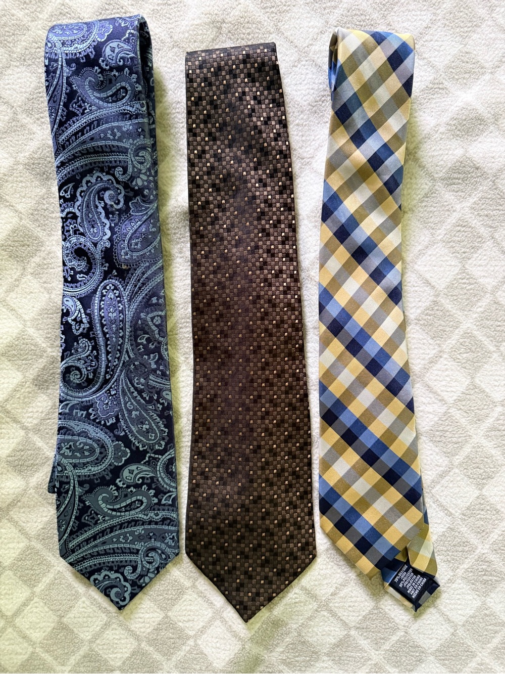 Men's Blue Ties